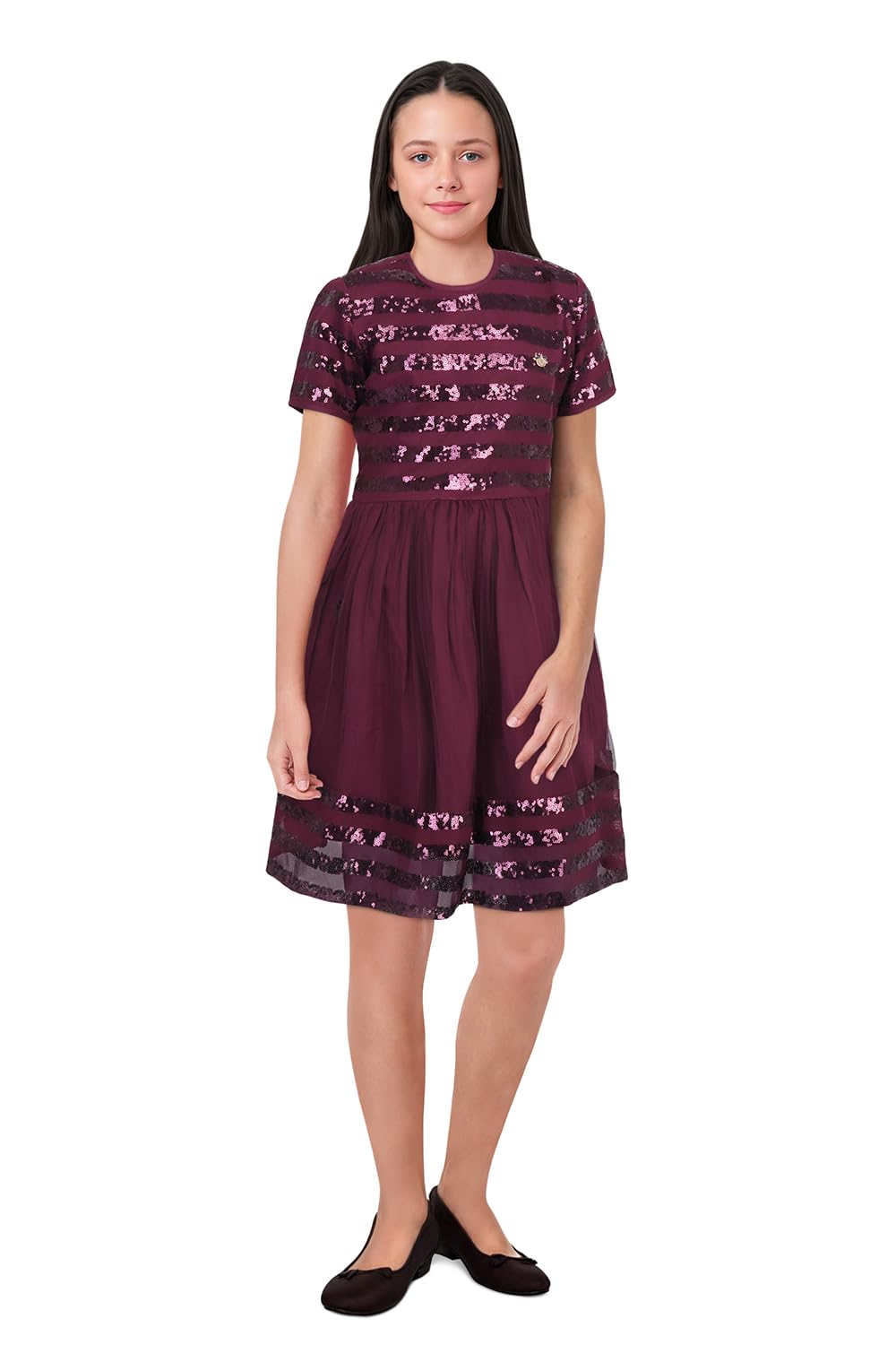 Allen Solly Girls Regular Fit Party Dress