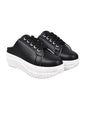 Shoetopia WomenS Slip-On Sneakers | Light Weight & Comfortable With Cushioned Footbed | Stylish Shoe Sneakers For Women Black-E