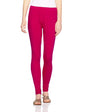 Lux Lyra Women Solid Premium Cotton Churidar Leggings | Mid-Waist | Fashionwear Loose Fit (Large) | Rise Style: Mid Rise