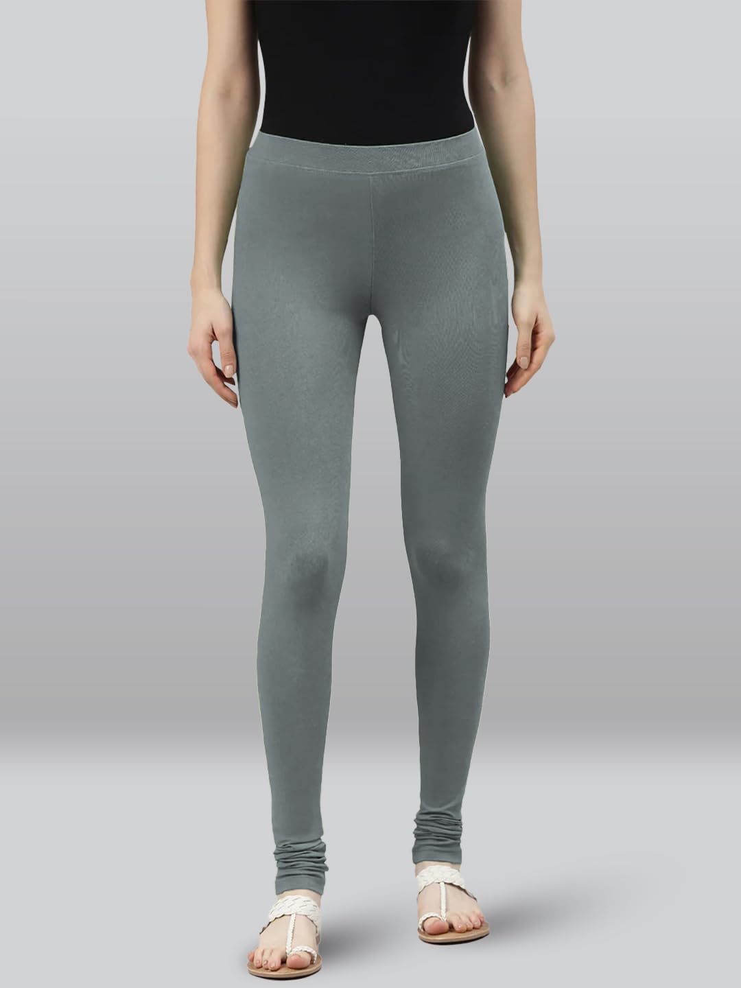 Lyra Premium Viscose Full Length Churidar Leggings For Women