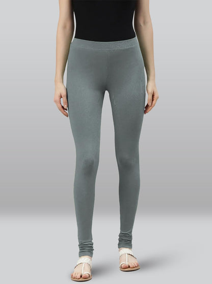 Lyra Premium Viscose Full Length Churidar Leggings For Women