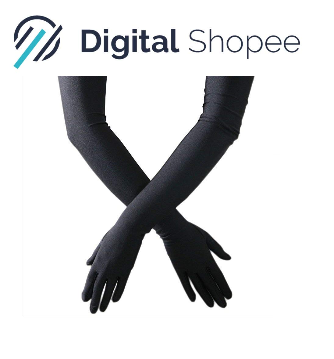 Digital Shopee Unisex Full Arm Full Finger Sleeves Gloves For Uv, Dust, Summer, Uv Sun Protection Arm Sleeves For Men & Women, P