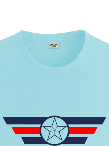 ADRO Tshirt for Men | Printed T Shirt for Men | 100% Cotton T-Shirt |Printed T Shirt | T-Shirts | RN24-CAP-MI