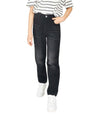 Kotty Boys Regular Fit Cotton Lycra Blend Solid Jeans Midnight Black