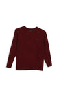 Allen Solly Boys Regular Fit Full Sleeve Crew Neck Pullover