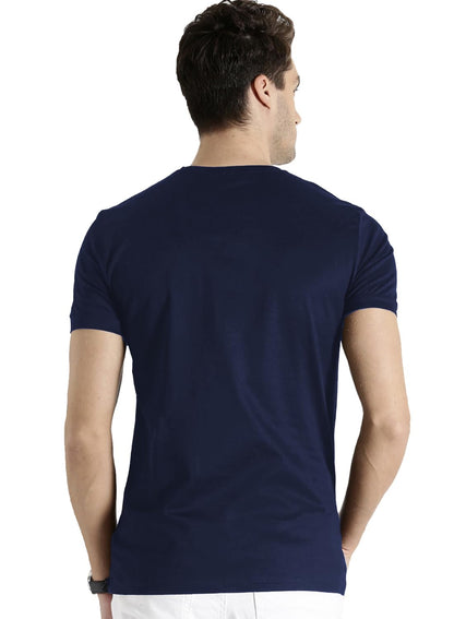 ADRO You Decide Mens Printed T-Shirts (RNR-M-DEC-NB_Navy)