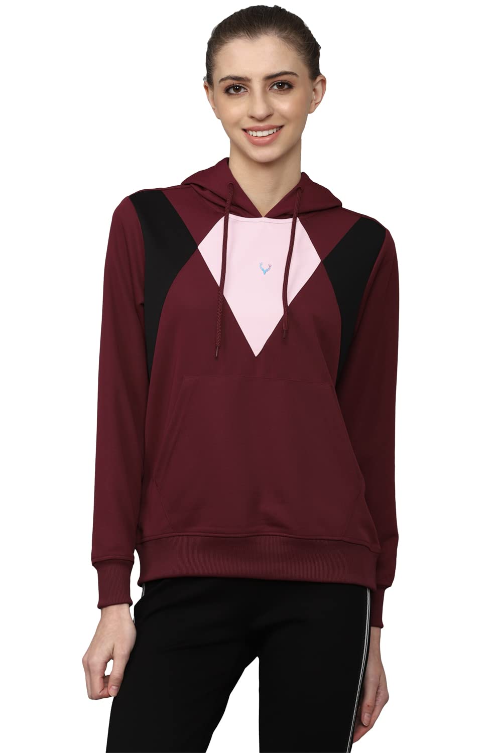 Allen Solly Women Hooded T-Shirt