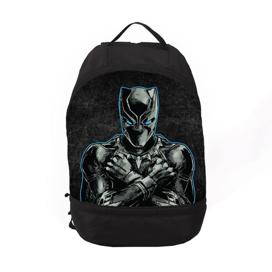 Bewakoof Black Panther Throne Printed Small Backpacks