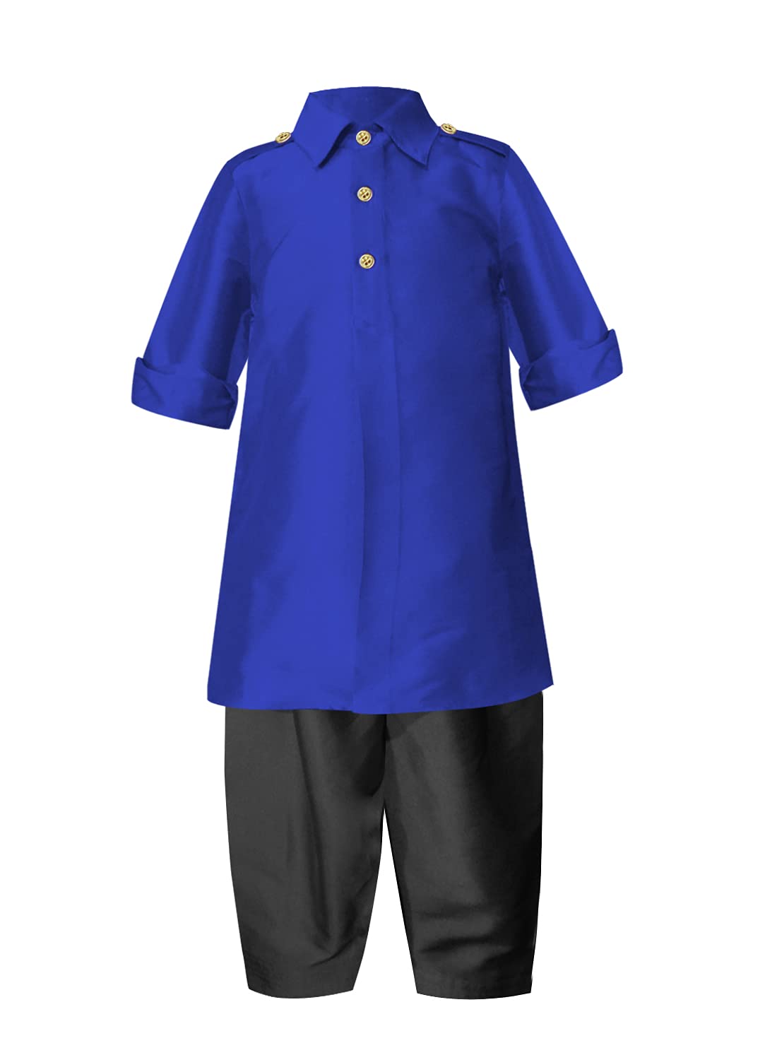 A.T.U.N. (All Things Uber Nice) Baby-BoyS Regular Pathani Suit (Bkls Pts)