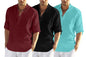 Finivo Fashion MenS Cotton Blend Regular Fit Solid Combo Kurta Shirt Pack Of 3