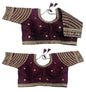 Pujia Mills Womens Blouse Readymade Blouse Embroidery Multi Coding Gold Thread Indian Ethnic Designer Stitched Womens Readymad