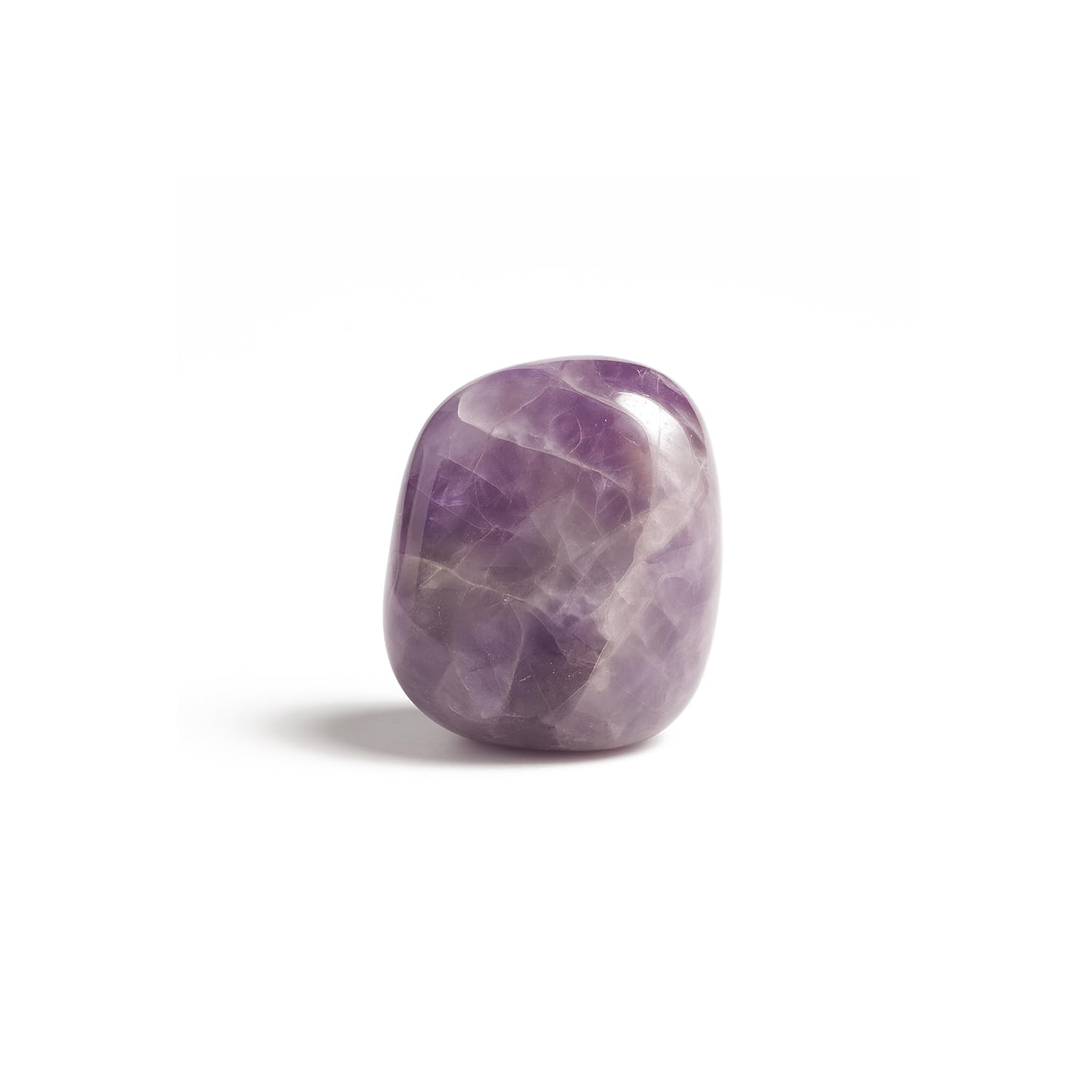 Astrotalk Amethyst Tumble | Calms Mind, Enhances Intuition, Promotes Restful Sleep & Spiritual Growth | Natural Protection from Negative Energy | Home & Office Decor | Gift for Women & Men