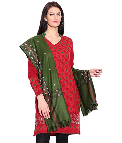 Weavers Villa Womens Kashmiri Shawl, 100cm x 200cm