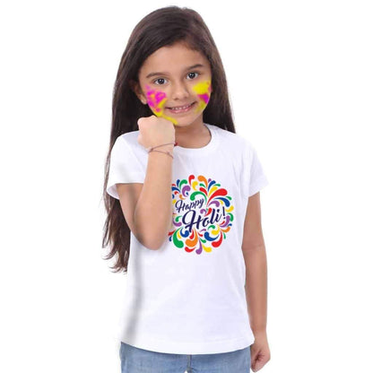 Bon Organik Happy Holi Tshirts Family