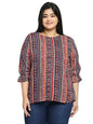 Style Quotient Women Multi Floral Polyester Regular Smart Casual Top