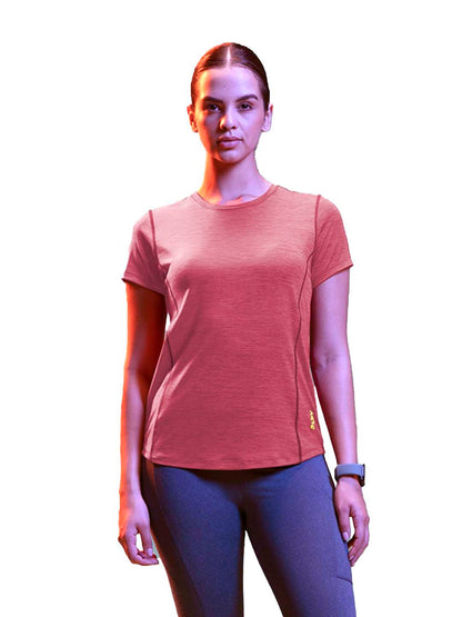 Lyra WomenS Rapid Dry Short Sleeve Breathable And Flexible Fit Active Top