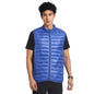 Turtle Men Nylon Blue Plain Regular Fit Sleeve Less Casual Windcheater