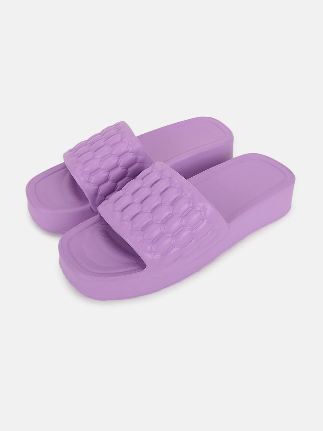 Ortho Joy Eva Sliders For Women || Waterproof & Everyday Flip Flops For Ladies || Slippers With Cushion Foot Bed || Anti-Slip So
