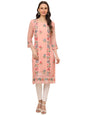 Ekasya WomenS Georgette Straight Cut Round Neck Kurta With Beautiful Embroidery Work (E1628) - Elegant Design, Intricate Embroi