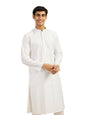 Diwas By Manyavar MenS Cotton Self Design Kurta (White,Xxxl)