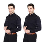 Xjarvis Clifton MenS Regular Fit Cotton Blend Plain Shirt  Full Sleeves Casual & Formal Summer Shirt With Pocket Design & Sprea