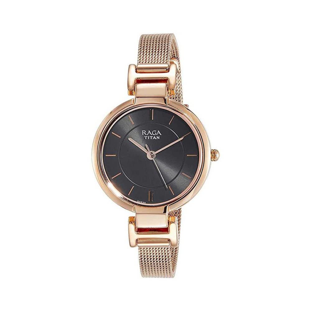 Titan Raga Viva Analog Grey Dial WomenS Watch Nm2608Wm02/Nn2608Wm02/Np2608Wm02