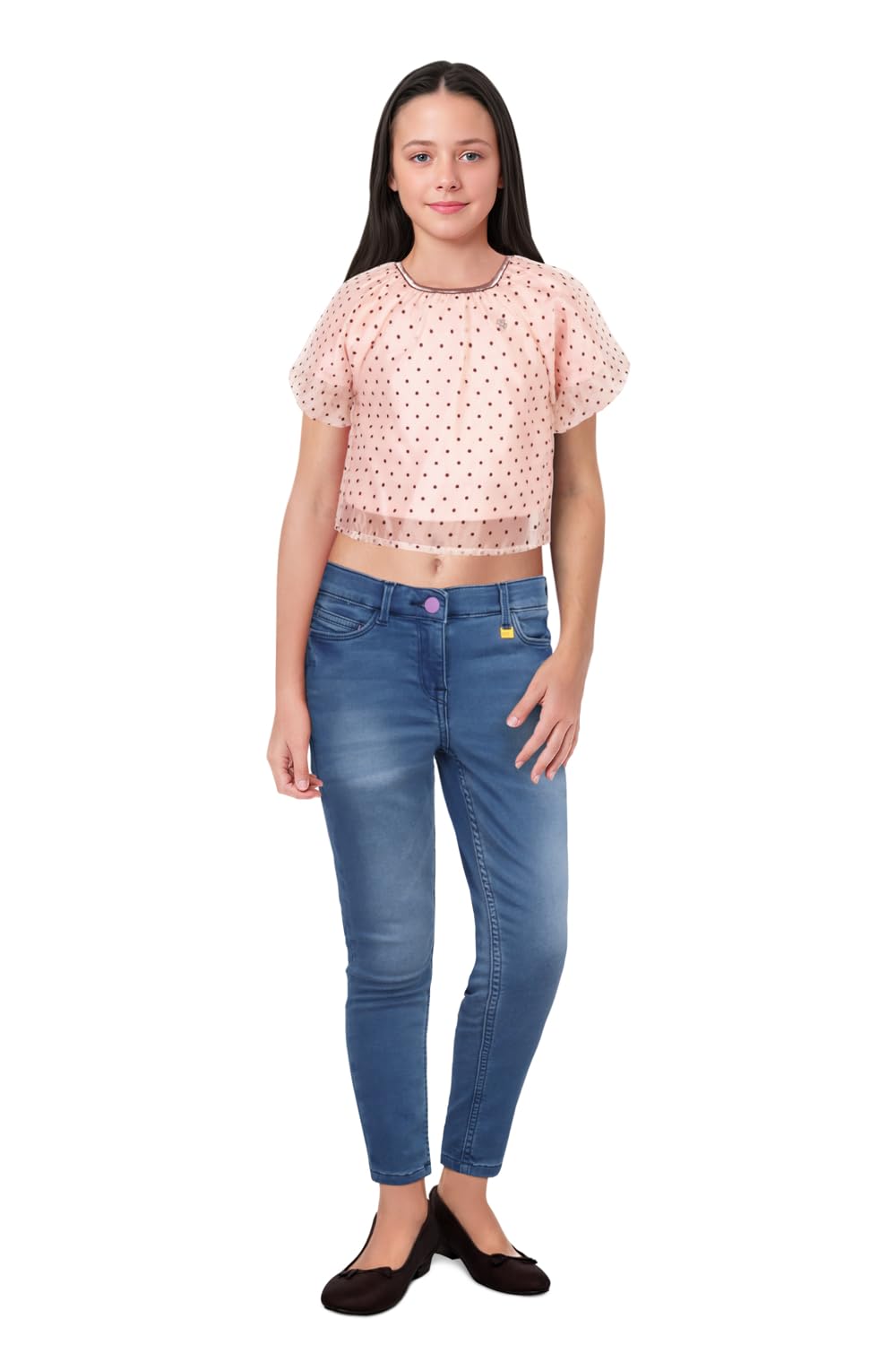 Allen Solly Girls Regular Fit Printed Casual T-Shirt