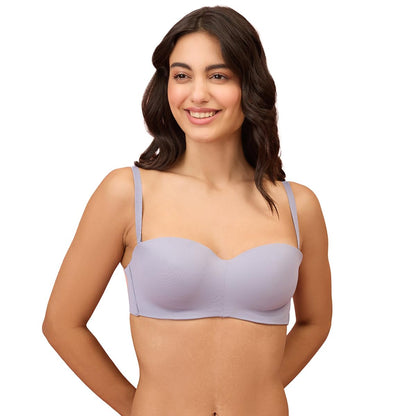 Nykd (Nyb027 Padded & Wired Ultimate Multiway Strapless Bra For Women | Anti Slip Bra With Seamless Neckline & Soft Detachable S