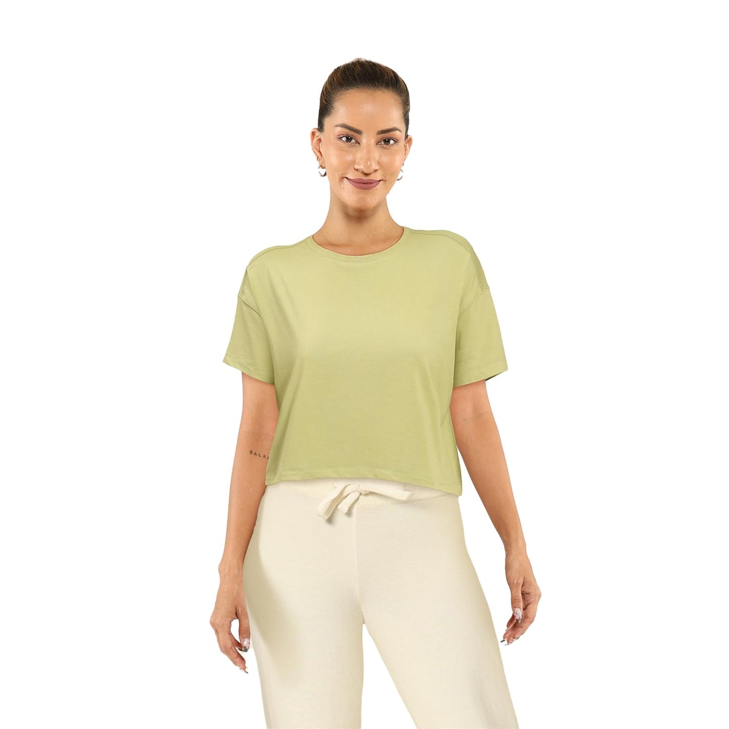 Women The Softest T-Shirt | Boxy Crop | 100% Cotton | Lightweight