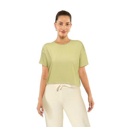 Women The Softest T-Shirt | Boxy Crop | 100% Cotton | Lightweight