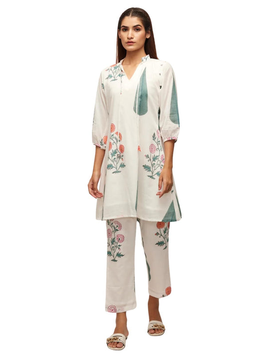 Leriya Fashion WomenS Printed Co-Ord Set