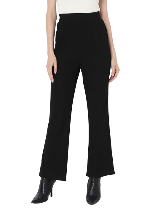 Vero Moda WomenS Bootcut Black Trouser