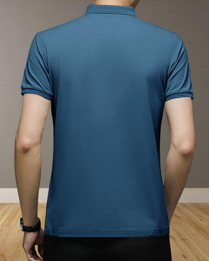Noble Monk MenS Regular Fit Polo T Shirt |Half Sleeves |Collar Tshirts | Casual Tshirt