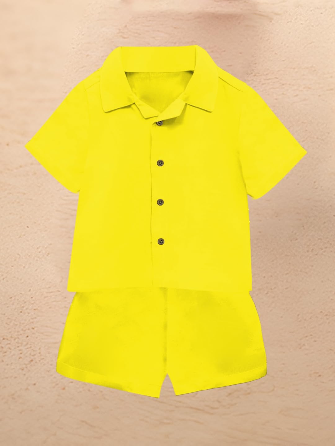 A.T.U.N. (ALL THINGS UBER NICE) Boys Solid Two Piece Set | Co-Ord Set for Boys