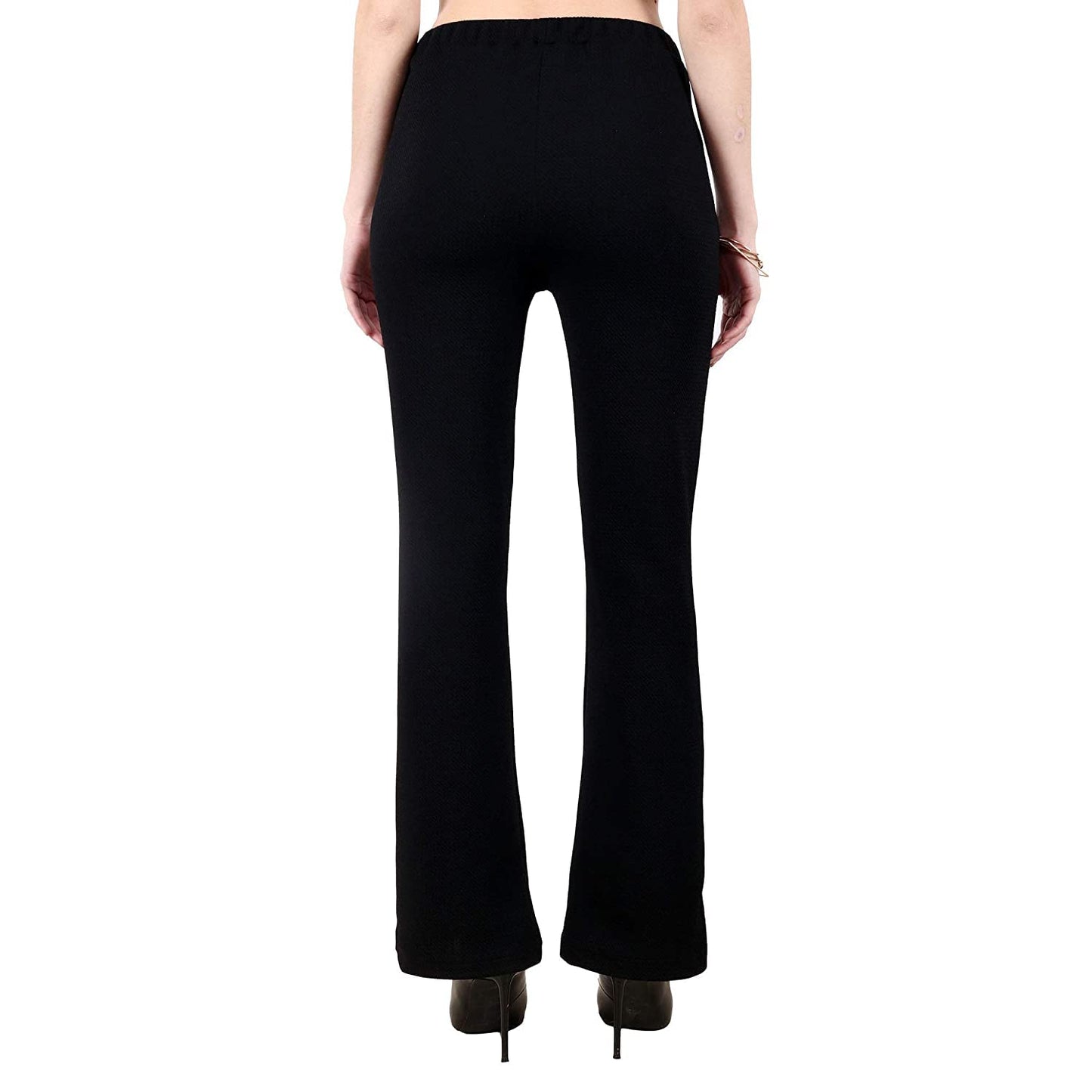 OM SAI LATEST CREATION Womens Yoga Dress Pants Stretchy Work Slacks Business Casual Office Straight Leg/Bootcut Elastic Waist w