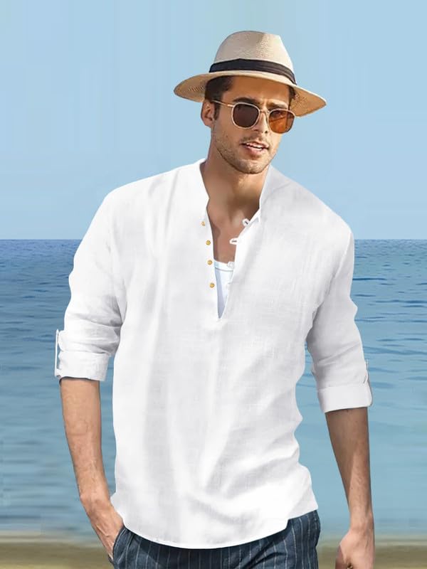 Be Active MenS Solid 100% Cotton Short Kurta With Mandarin Collar || Short Kurta For Men Cotton || Stylish Short Kurta || Short