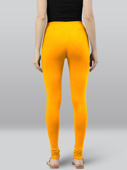 Lyra Premium Viscose Full Length Churidar Leggings For Women