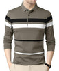 Noble Monk MenS Regular Fit Polo T Shirt |Full Sleeves |Collar Tshirts | Casual T-Shirt For Men