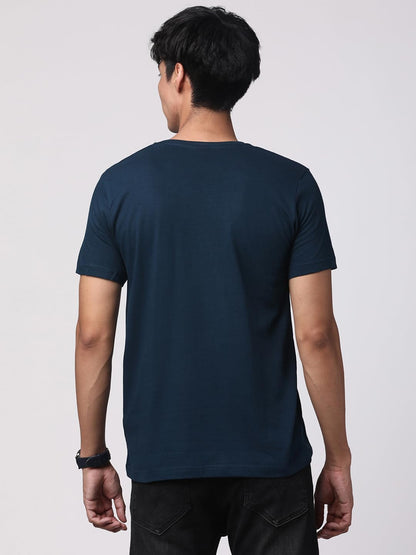 ADRO Men's Believe Design Printed T-Shirt (L)