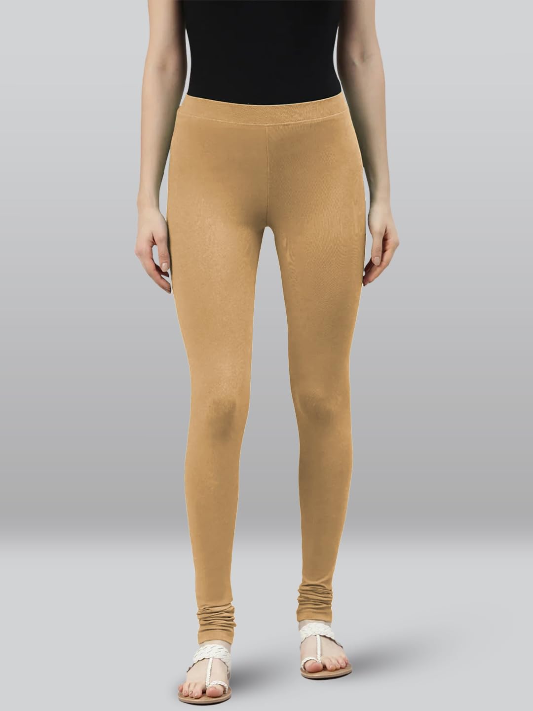 Lyra Premium Viscose Full Length Churidar Leggings For Women