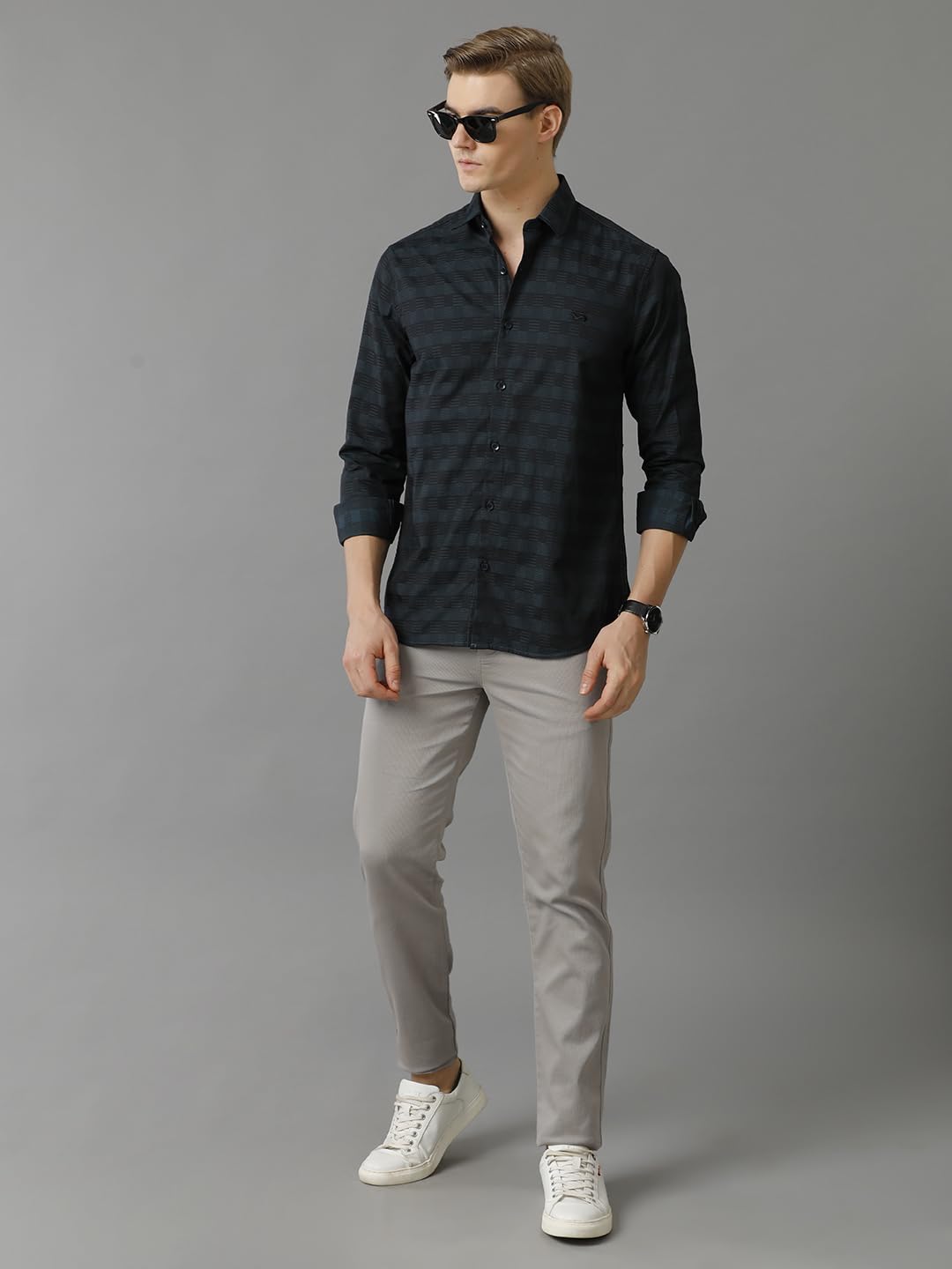 ADRO Elegant Essentials Giza Cotton Men's Casual Shirts