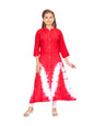 Aarika Girls Red Color Rayon Kurti (KURTI-K-743-RED-32)
