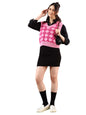 Kotty WomenS Trendy Sleeveless Sweater Vests  Perfect For Layering And Smart-Casual Outfits(Multicolored,M)