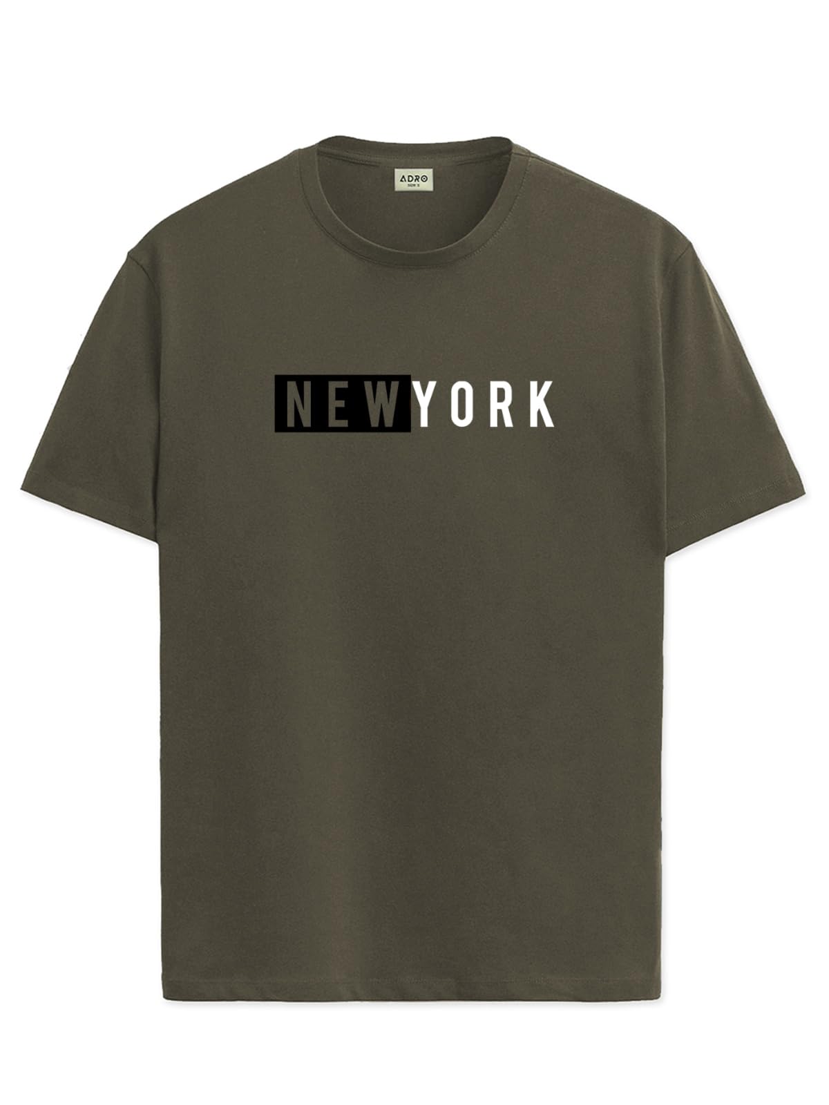 ADRO Tshirt for Men | Printed T Shirt for Men | 100% Cotton T-Shirt |Printed T Shirt | T-Shirts | RN24-NKY