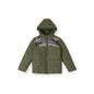Pepe Jeans BoyS A-Line Coat (Pb401262_Olive Green