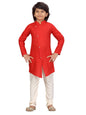 Little Mafia By Aarika Baby-BoyS Regular Tunic Shirt (Cv_Kp_Lc_01_Maroon 1)