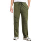 Nobero MenS Straight Track Pants (1M-Bwjg-R0167-Og_Olive Green