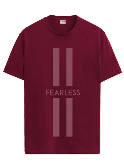 ADRO Mens Fearless Printed Cotton T-Shirt_RN24-L2-FRLS-MR
