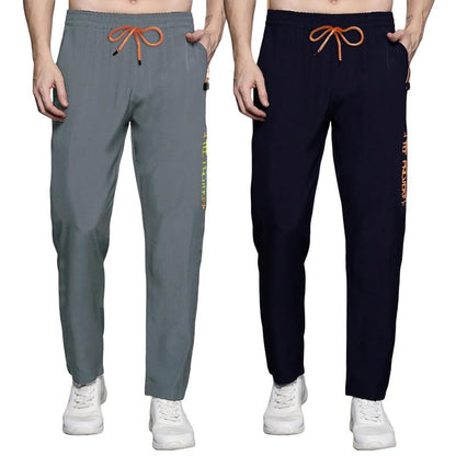 Pinkmint Combo Track Pant for Men Soild with Pocket Active Wear ll Gym Wear (Pack of 2)