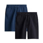 Nobero MenS Bermuda Shorts (1M-Bwsh-R0036-Bl_Black / Navy Blue